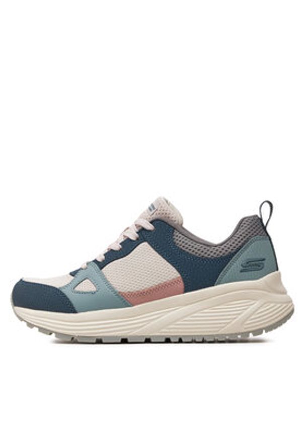 skechers - Skechers Sneakersy Bobs Sparrow 2.0-Retro Clean 117268/BLMT Niebieski. Kolor: niebieski. Materiał: skóra
