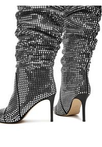 MICHAEL Michael Kors Kozaki Dawn Heeled Boot 40F5DWHB7S Srebrny. Kolor: srebrny. Materiał: materiał #3
