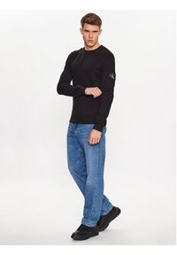 Calvin Klein Jeans Bluza J30J323485 Czarny Regular Fit. Kolor: czarny. Materiał: bawełna #8