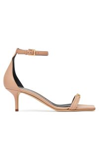 Elisabetta Franchi Sandały SA59L51E2 181 Różowy. Kolor: różowy. Materiał: skóra