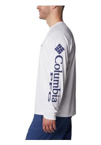 columbia - Koszulka sportowa z długim rękawem Terminal Tackle LS Shirt. Kolor: biały. Długość rękawa: długi rękaw. Długość: długie. Sezon: lato