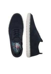 Rieker Sneakersy B2953-14 Granatowy. Kolor: niebieski. Materiał: materiał #5