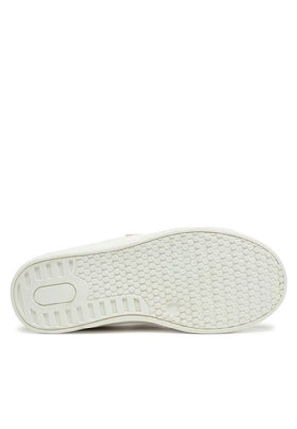 TOMMY HILFIGER - Tommy Hilfiger Sneakersy Flag Low Cut Velcro Sneaker T1A9-33725-0745 S Różowy. Kolor: różowy. Materiał: skóra
