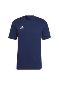 Adidas - Entrada 22 Tee. Kolor: niebieski. Sport: piłka nożna