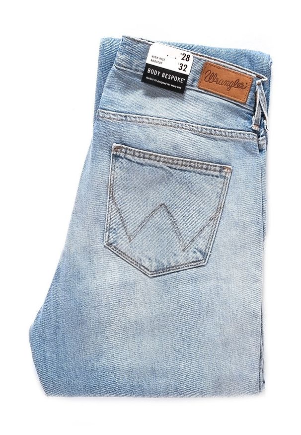 Wrangler - WRANGLER HIGH BOOTCUT FIJI W27UFH127 112128182. Stan: podwyższony