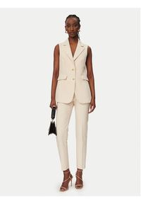 Rinascimento Spodnie materiałowe CFC0128638003 Beżowy Slim Fit. Kolor: beżowy. Materiał: syntetyk #2