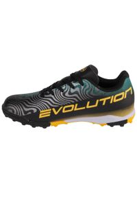 Joma - Buty piłkarskie turfy chłopięce, Evolution Jr 24 EVJW TF. Kolor: czarny. Sport: piłka nożna