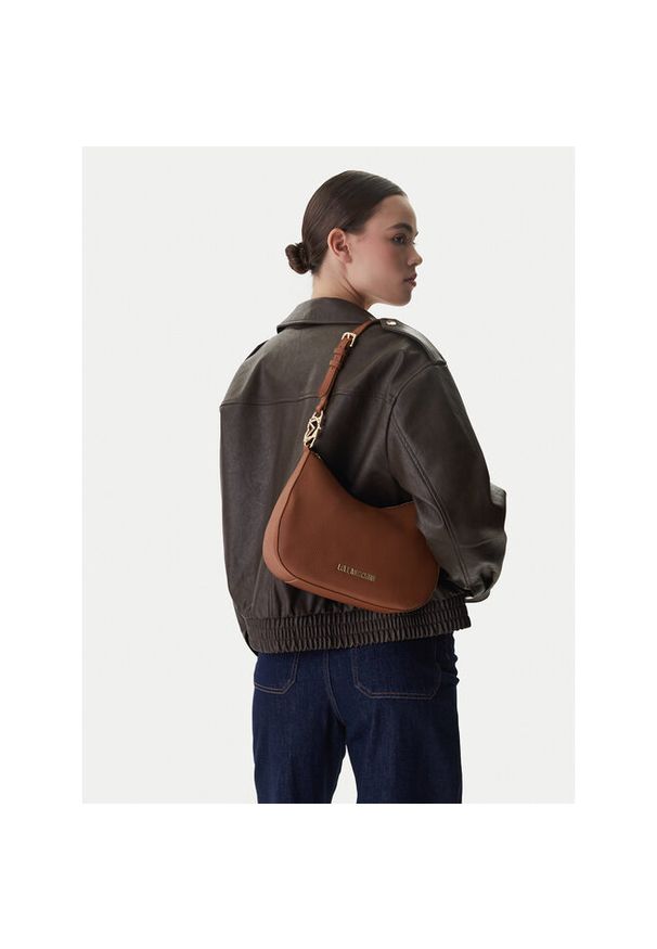 Love Moschino - Torebka LOVE MOSCHINO. Kolor: brązowy