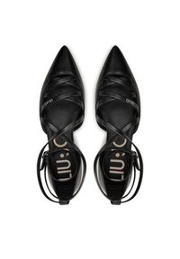 Liu Jo Baleriny Viola 10 SF4025 PX460 Czarny. Kolor: czarny. Materiał: skóra