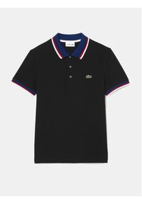 Lacoste Polo PH3461 Czarny Regular Fit. Typ kołnierza: polo. Kolor: czarny. Materiał: bawełna #2