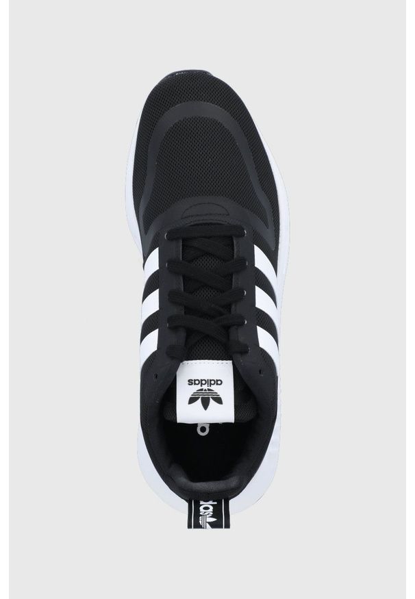 adidas Originals - Buty Multix. Nosek buta: okrągły. Zapięcie: sznurówki. Kolor: czarny. Materiał: guma. Obcas: na obcasie. Wysokość obcasa: niski