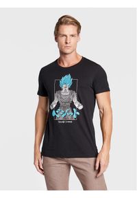 CapsLab - Capslab T-Shirt Dragon Ball Vegeta CL/DBS/1/TSC/FUS1 Czarny Regular Fit. Kolor: czarny. Materiał: bawełna #1