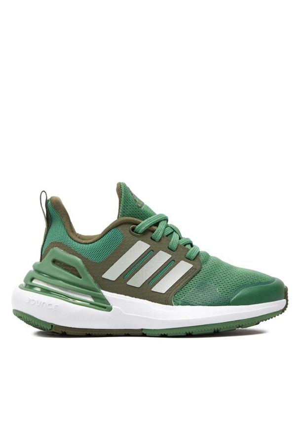 Adidas - adidas Sneakersy RapidaSport Bounce Lace IF8552 Zielony. Kolor: zielony. Materiał: materiał, mesh