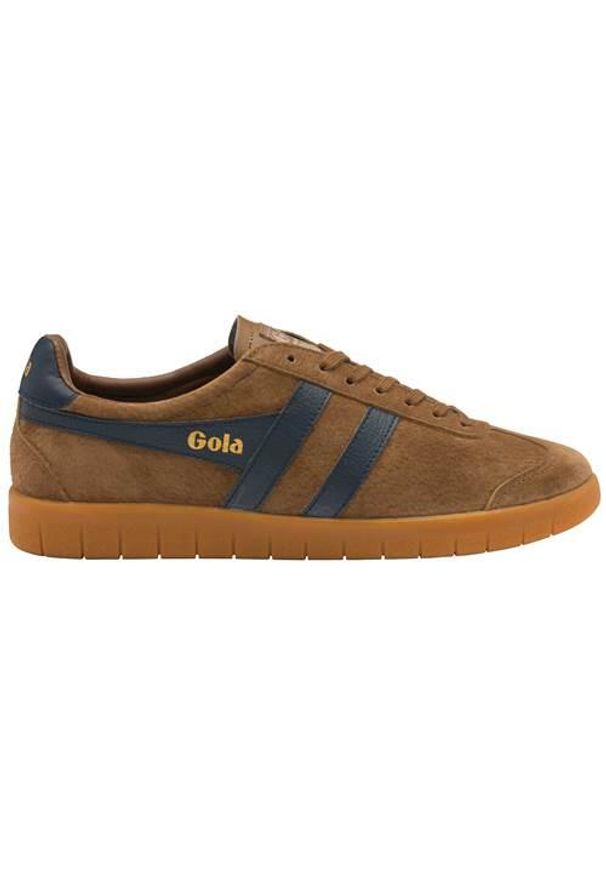 Buty do chodzenia męskie Gola Hurricane Suede. Kolor: niebieski, wielokolorowy. Sport: turystyka piesza