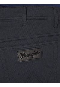 Wrangler - WRANGLER TEXAS SLIM MĘSKIE SPODNIE MATERIAŁOWE MATERIAŁ BLACK W12SW5100 112126525. Materiał: materiał #3