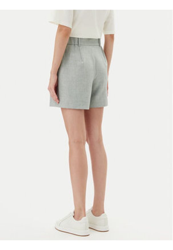 only - ONLY Szorty materiałowe Linda 15283727 Szary Wide Leg. Kolor: szary. Materiał: syntetyk