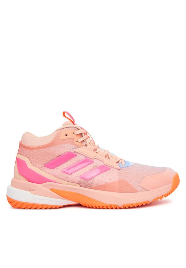 Adidas - adidas Buty halowe Crazyflight 6 Mid KI8513 Różowy. Kolor: różowy. Materiał: materiał