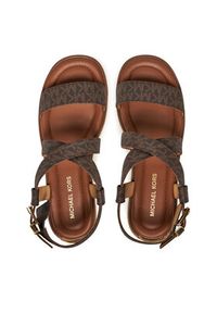 MICHAEL Michael Kors Espadryle Lynn 40S5LYFS1B Brązowy. Kolor: brązowy. Materiał: skóra #3