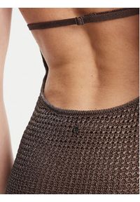 Guess Sukienka dzianinowa W5YK34 Z24F0 Szary Slim Fit. Kolor: szary. Materiał: wiskoza #2