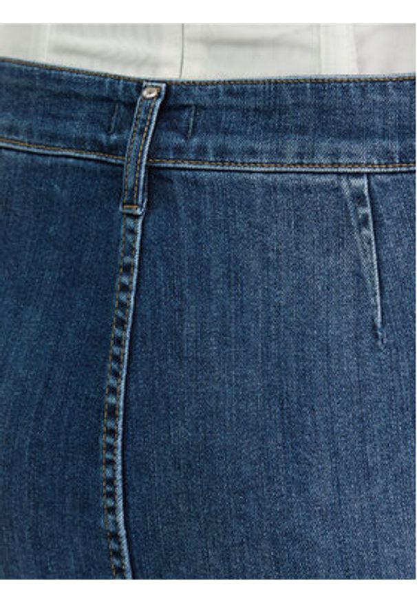 Liu Jo Spódnica jeansowa UA6259 D0275 Niebieski Regular Fit. Kolor: niebieski. Materiał: bawełna