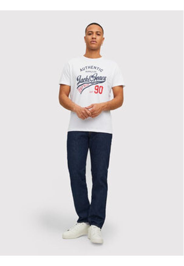 Jack & Jones - Jack&Jones Komplet 3 t-shirtów Ethan 12221269 Kolorowy Regular Fit. Materiał: bawełna. Wzór: kolorowy