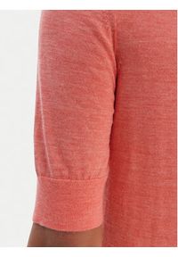 BOSS Sweter Farbella 50544996 Różowy Slim Fit. Kolor: różowy. Materiał: wełna #5