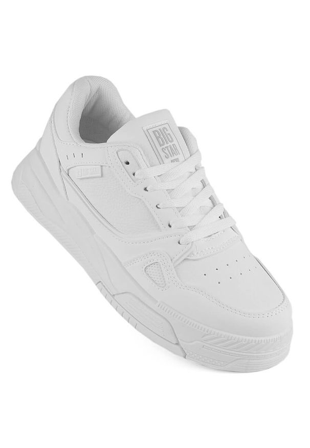 Big-Star - Buty sportowe białe Big Star NN274667. Kolor: biały. Materiał: skóra ekologiczna. Sezon: lato
