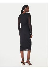 Patrizia Pepe Sukienka koktajlowa 8A1604/376-K103 Czarny Regular Fit. Kolor: czarny. Materiał: syntetyk. Styl: wizytowy #4