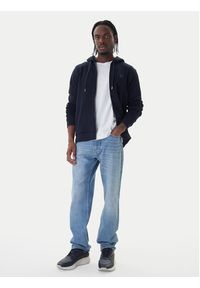 Guess Bluza M6RQ48 KCN01 Granatowy Regular Fit. Kolor: niebieski. Materiał: bawełna #5
