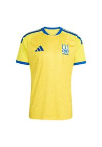 Adidas - Koszulka Ukraine 26 Home. Kolor: żółty. Technologia: ClimaCool (Adidas). Sport: piłka nożna #1