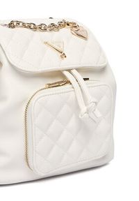 Guess Plecak J5YZ04 WGT10 Biały. Kolor: biały. Materiał: skóra #5