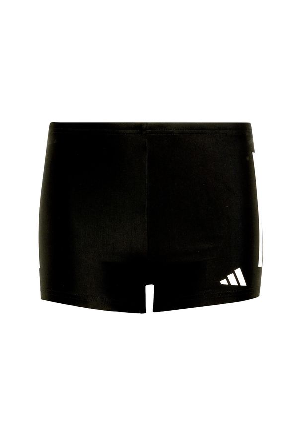 Adidas - Bokserki 3-Stripes Swim Kids. Kolor: czarny, biały, wielokolorowy. Materiał: materiał