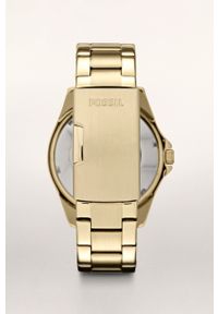 Fossil - FOSSIL - Zegarek ES3203. Kolor: złoty. Materiał: materiał #3