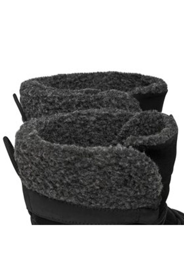 ecco - ECCO Botki Solice Waterproof 42021351052 Czarny. Kolor: czarny. Materiał: nubuk, skóra