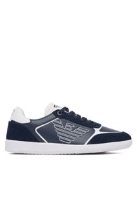 Sneakersy EA7 Emporio Armani. Kolor: niebieski