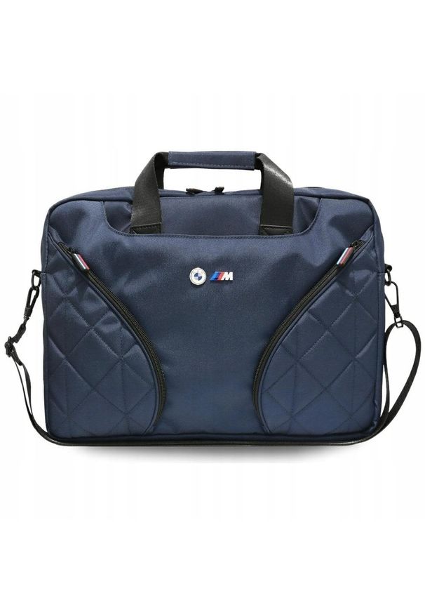 Torba BMW Torba Nylom Pockets&Metal Logo 16" granatowy. Kolor: niebieski