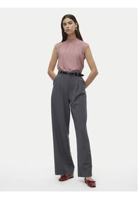 Vero Moda Bluzka Milla 10226072 Różowy Regular Fit. Kolor: różowy. Materiał: syntetyk #6