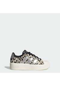 Adidas - adidas Sneakersy Streettalk Bold Shoes Junior KI0050 Beżowy. Kolor: beżowy. Materiał: skóra #1