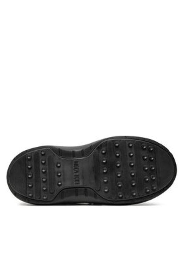Moon Boot Śniegowce Luna Boot Suede 80D2480030 Czarny. Kolor: czarny. Materiał: skóra, zamsz