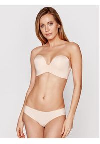 Wonderbra Figi klasyczne WB0001OZ Beżowy. Kolor: beżowy. Materiał: syntetyk