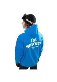 SIROKO - Kurtka narciarsko-snowboardowa W3 Ollie. Kolor: niebieski. Materiał: softshell, materiał. Sport: snowboard, narciarstwo