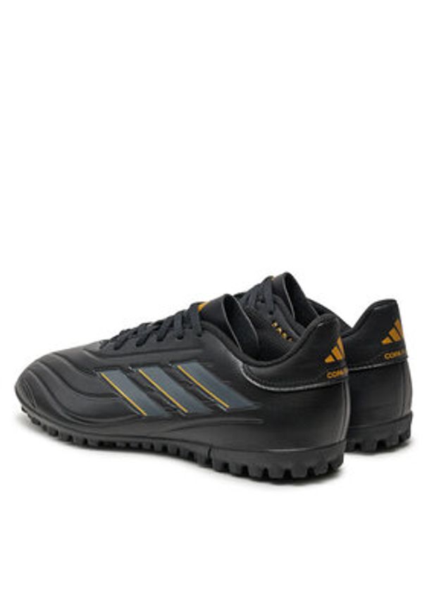 Adidas - adidas Buty do piłki nożnej Copa Pure 2 Club Turf IG8728 Czarny. Kolor: czarny. Materiał: skóra