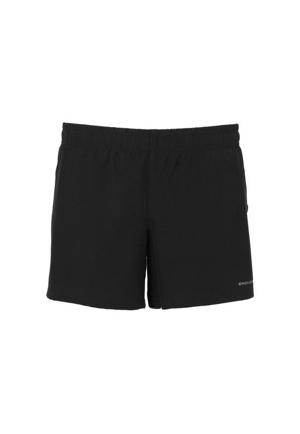 ENDURANCE - Szorty damskie Endurance Potis. Kolor: czarny. Materiał: poliester, elastan. Sport: bieganie