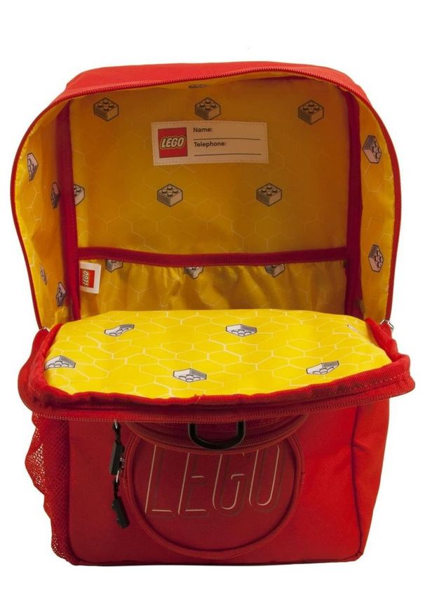LEGO - Lego Brick 2 Czerwony - 18l. 510053. Kolor: czerwony. Materiał: poliester, materiał. Styl: casual, elegancki, klasyczny