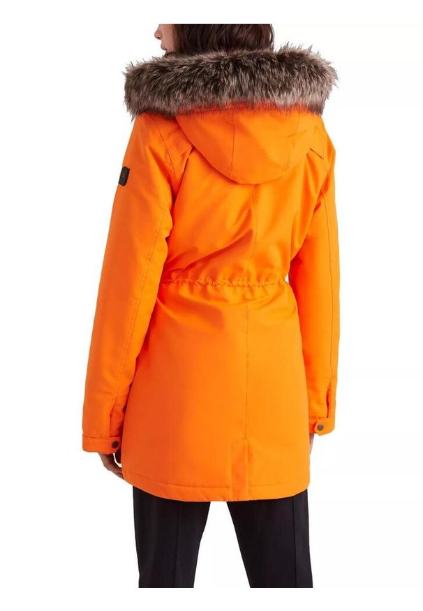 Kurtka zimowa damska O'Neill Journey. Kolor: żółty, wielokolorowy, pomarańczowy. Materiał: syntetyk. Sezon: zima. Sport: turystyka piesza