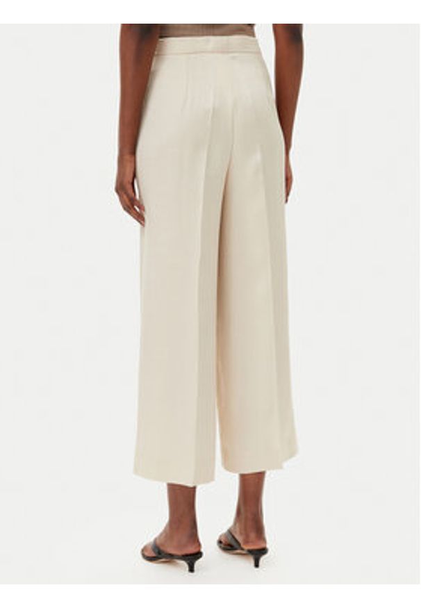 Marella Kuloty Elettra2 2515131241200 Écru Regular Fit. Materiał: wiskoza