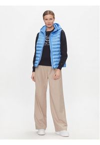 TOMMY HILFIGER - Tommy Hilfiger Bezrękawnik Global Stripe WW0WW40779 Niebieski Regular Fit. Kolor: niebieski. Materiał: syntetyk. Długość rękawa: bez rękawów