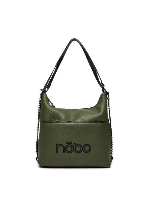 Nobo Torebka BAGT350 Khaki. Kolor: brązowy. Materiał: skórzane