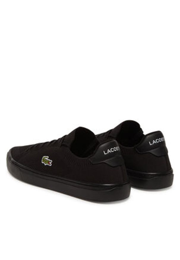 Lacoste Sneakersy La Piquée 2.0 7-49CMA0004 Czarny. Kolor: czarny. Materiał: materiał