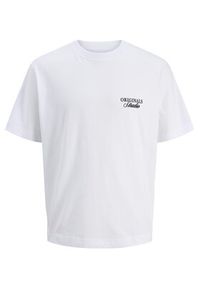 Jack & Jones T-Shirt Norrebro Typo 12282898 Biały Regular Fit. Kolor: biały. Materiał: bawełna #2